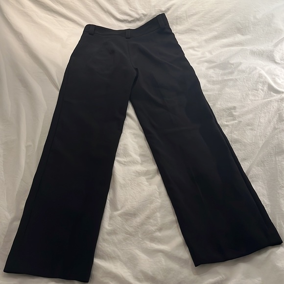 Zara Straight Leg Pleated Trouser - Picture 3 of 6